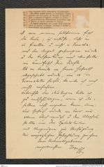 Nachlass Franz Steindachner, Brief von Pola Wolff, an Franz Steindachner (13.08.1900), Inv.Nr. 601.01, Seite 2
